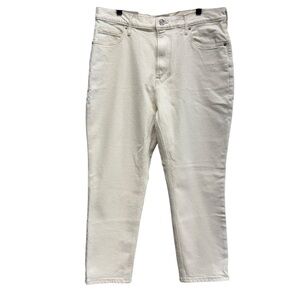 Everlane The Original Cheeky Jeans Crop Woman’s Size 32 Stretch Organic Cotton